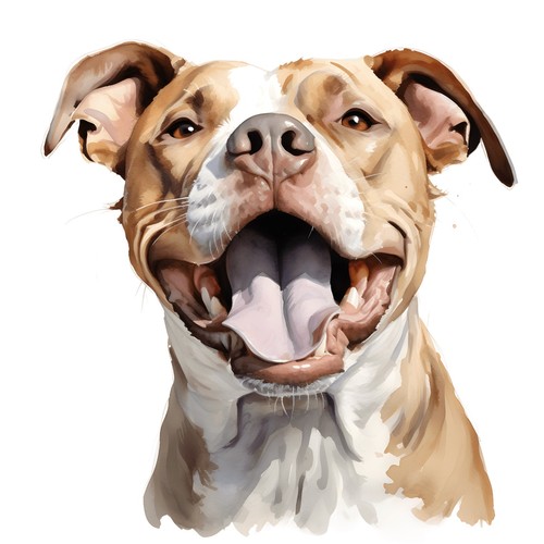 Adesivi pitbull - pitbull,