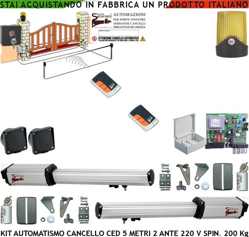 Cancello ante motori - cancello, 2
