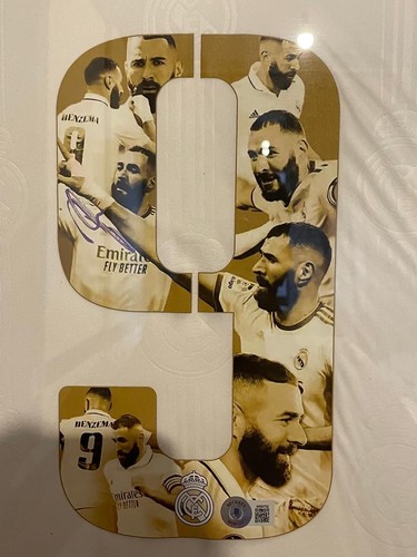 Maglia autografata benzema - maglia,