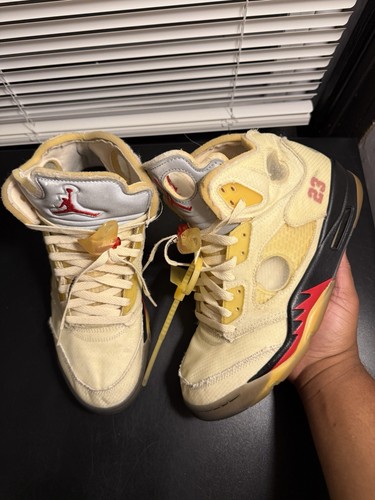 Jordan off white mid - 5, off-white