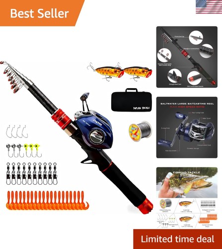 Canna pesca telescopica - canna,