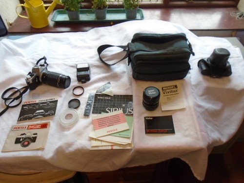 Pentax super - me, +pentax-m