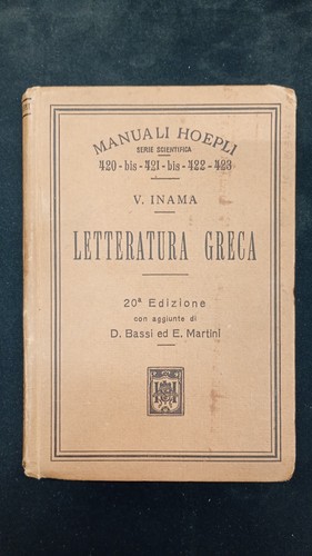 Inama letteratura greca - -,