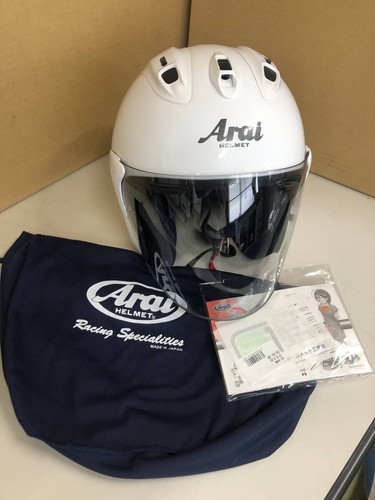 Casco arai ram bianco - casco,