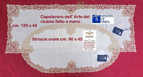 Grandi centri lino pizzo - centri,