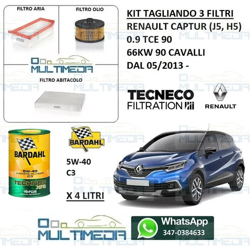 Kit tagliando olio bardahl - kit,