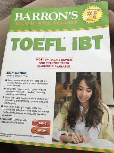 Barron toefl ibt pamela - toefl, by