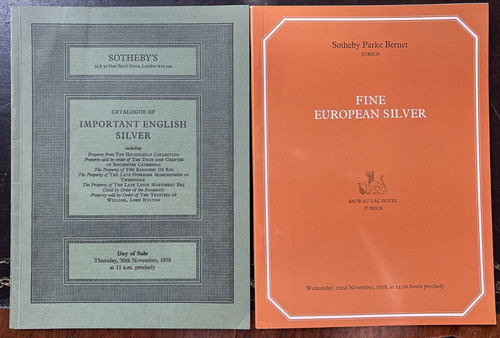 Sotheby auction catalog - auction,
