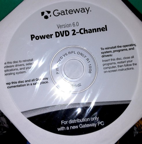 Gateway cyberlink power dvd - dvd, 2