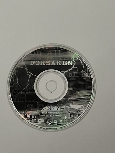 Forsaken acclaim cd - -, pc