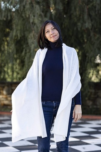 Marenza mantella bianco misto - mantella,