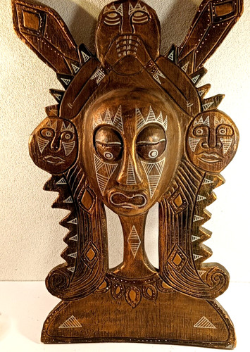 Maschera tribale africana - tribale,