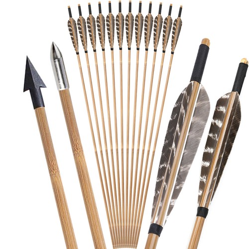 Freccia bambù piuma - freccia, 33''