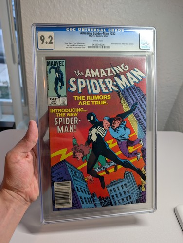 Amazing spider man 252 cgc - amazing, spider-man