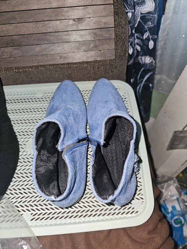 Stivaletto donna blu