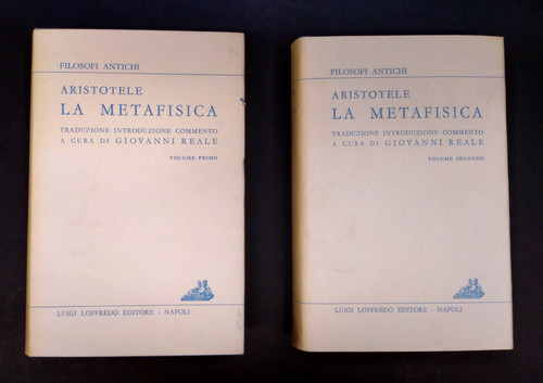 Aristotele metafisica 2 - aristotele, la