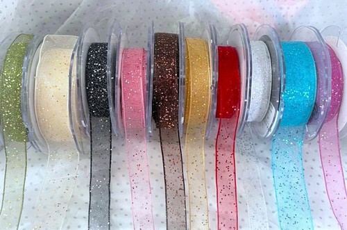Nastro organza trasparente
