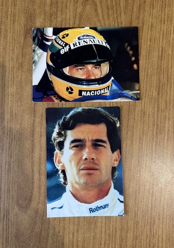 Lotto cartoline ayrton - lotto, 2