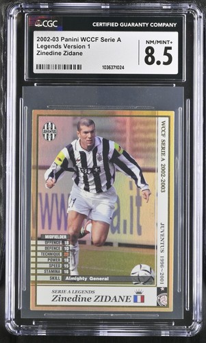 Cgc 2002 panini - panini, wccf