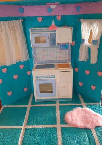 Cucina fornello per barbie - cucina,