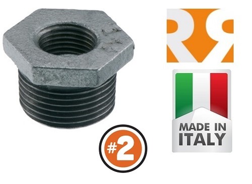 Riduzione ghisa zincato - ghisa,