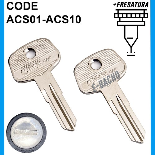 Chiave ricambio per acs - ricambio,