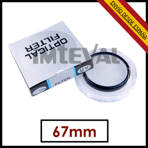 Filtro lentes 67mm - uv,