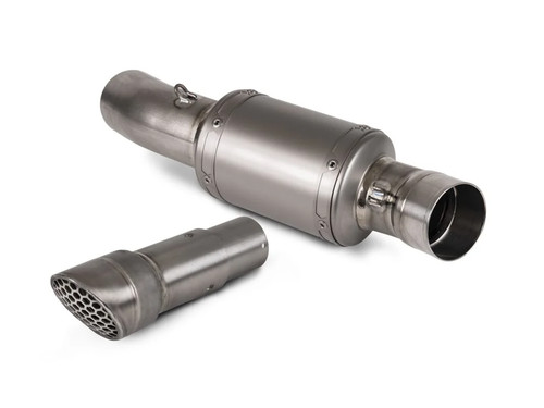 Akrapovic link pipe track day - track,