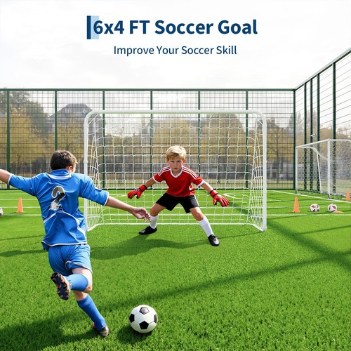 Porta calcio 6x4ft cornice - calcio,
