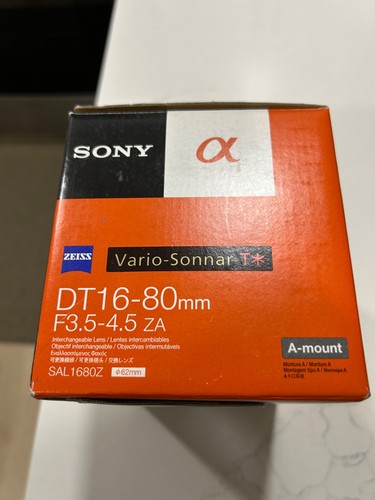 Obiettivo sony dt16 80mm - obiettivo, dt16-80mm