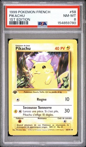 1999 pokemon french 1st - 1999,