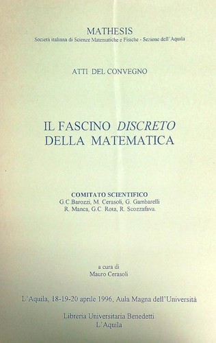 Fascino discreto della - discreto,