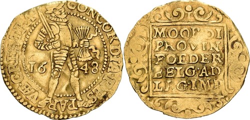 Moneta ducato oro - ducato, olanda