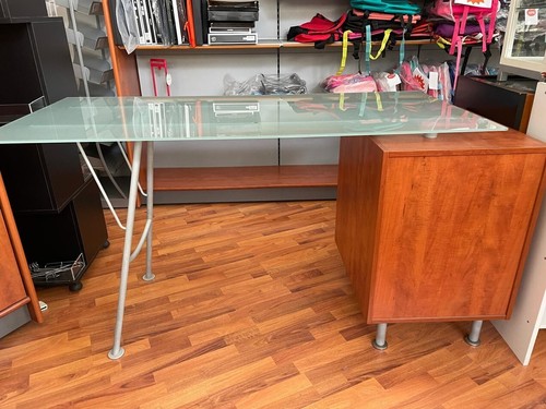 Scrivania cristallo 160x80 - scrivania,