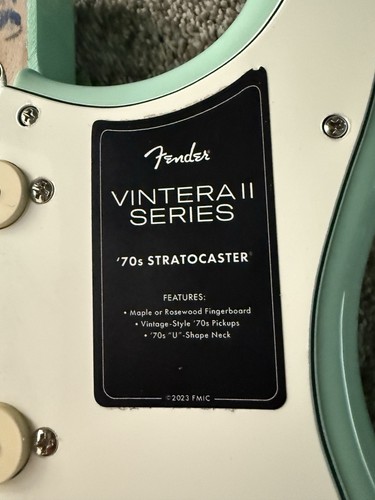 Fender vintera anni - ii,