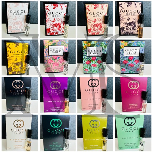 Gucci perfume sample vials - gucci,