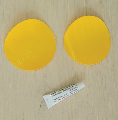 Patch riparazione vinile - vinile, +