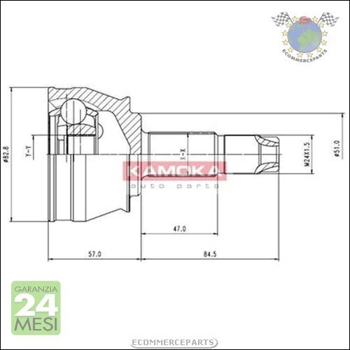 Kit giunto omocinetico - , kamoka