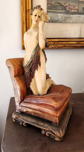 Bellissima statua ceramica - statua, in