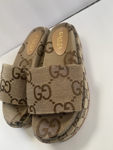 Sandali gucci platform slide - platform,
