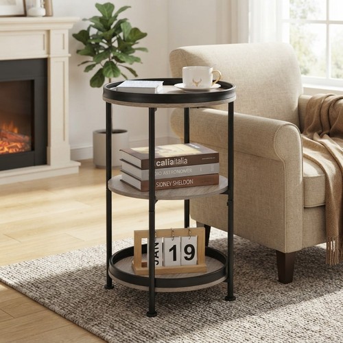Tavolino rotondo chic - , con