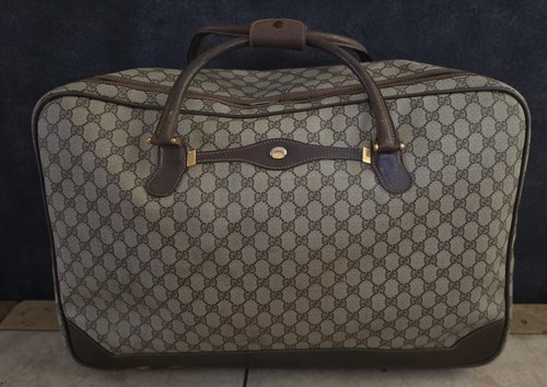 Valigia morbida vintage gucci - valigia,