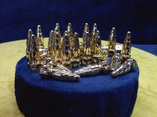 Pike nut gold plated custom - gold,