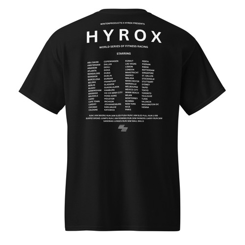 Shirt hyrox fitness - hyrox,