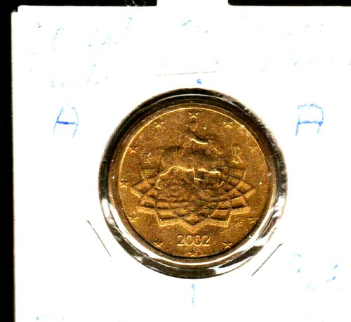 Rare cent faute italie - rare,