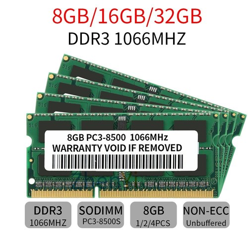8 gb pc3 8500s - gb, pc3-8500s