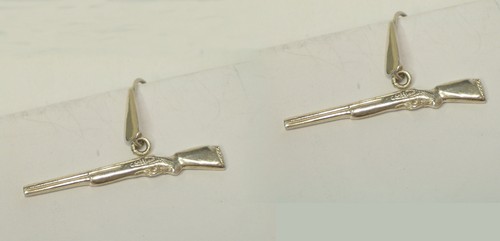 Orecchini pendenti con fucile - pendenti,