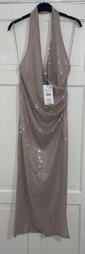 Abito midi zara rosa chiaro - abito,