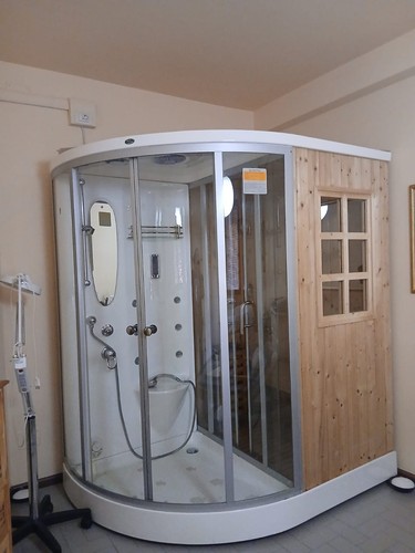 Combinato doccia sauna - combinato,