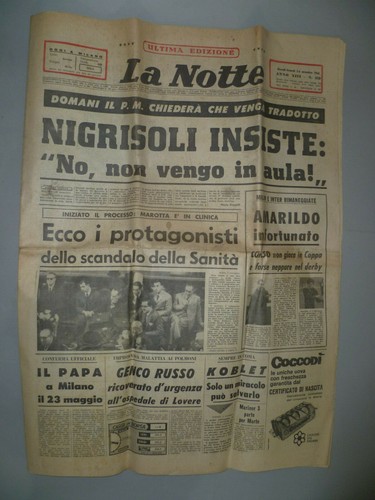 Giornale notte nobembre - notte,